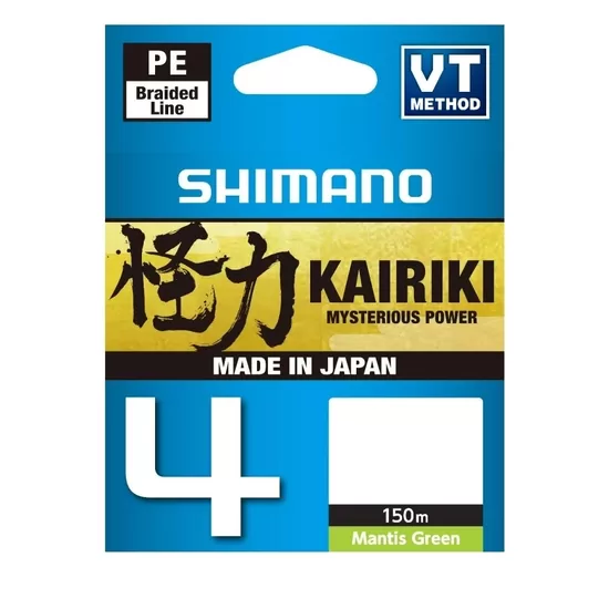 Shimano KAIRIKI 4 Mantis Green 150m